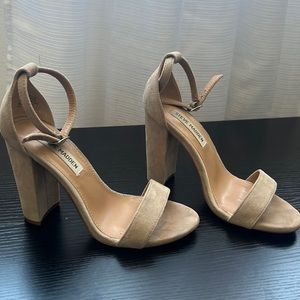 Steve Madden Carrson suede block heel